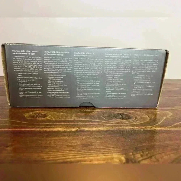 NEW M-AUDIO USB MIDISPORT 1X1 1-in/1-out USB MIDI Interface - Picture 5 of 5